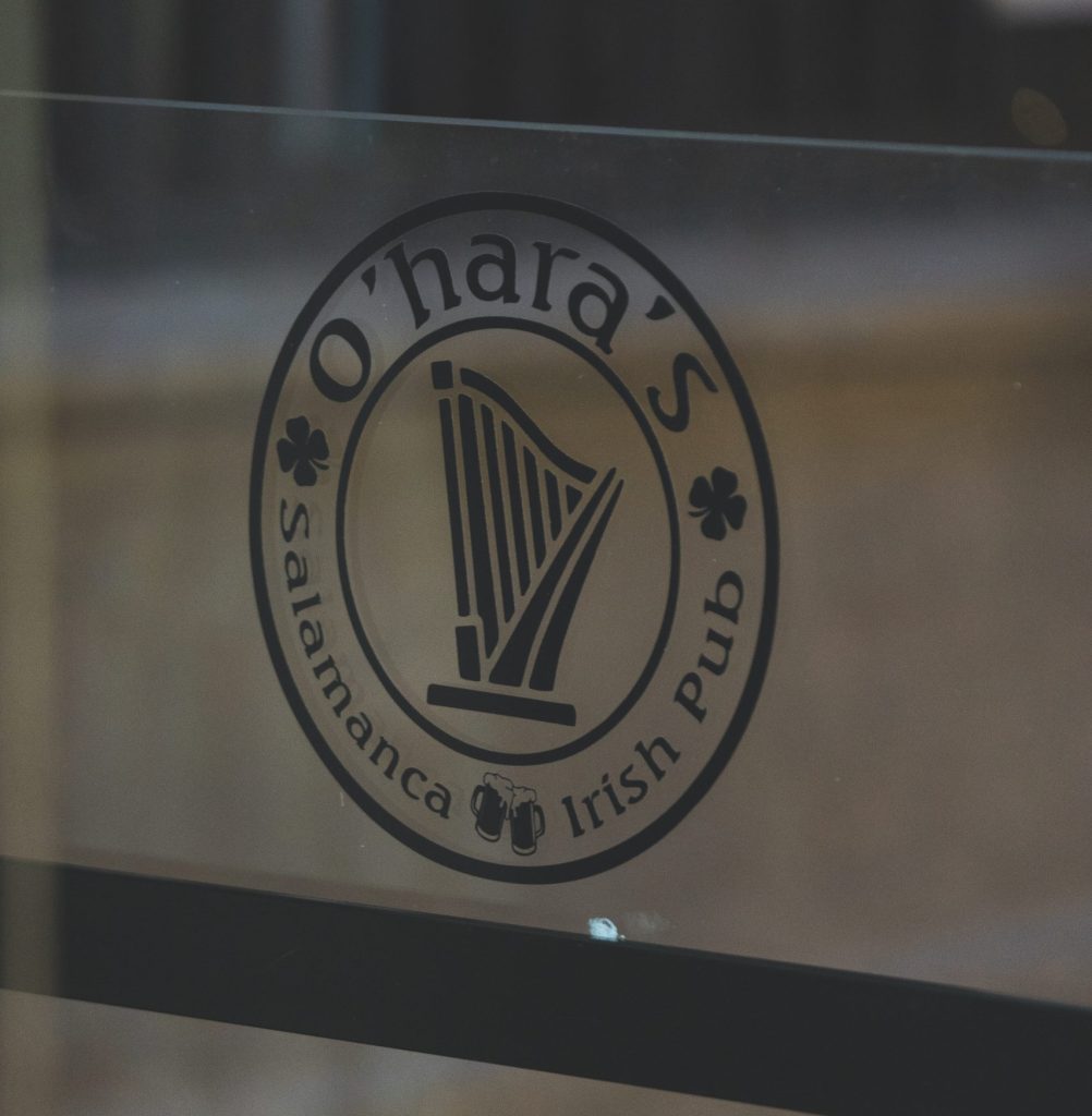 Estampado logo O'hara's Irish Pub